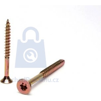 Vrut se zápustnou hlavou TORX drážka, částečný závit, ŽZ 4 x 50/30 TRX20, balení 500 ks