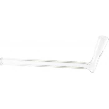 WeedShop Skleněnka čirá 110 mm zahnutá