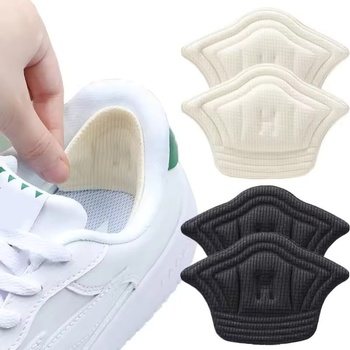 Wellife Samolepicí vložky do bot na paty 2 ks béžová
