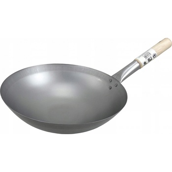 Wok Temple železná pánev s kulatým dnem - ⌀ 350mm