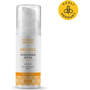 WoodenSpoon opalovací krém na obličej s nízkým komedogenním indexem SPF50 50 ml