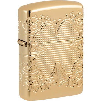 Zippo Lucky Clover Design 28031