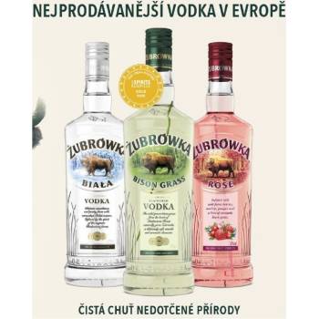 Zubrowka Rosé 32% 0,5 l (holá láhev)