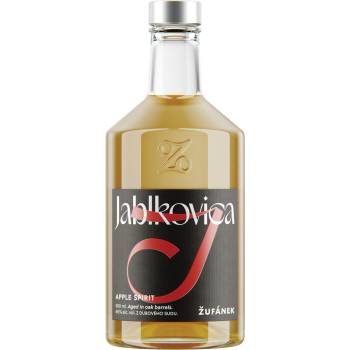 Žufánek Jablkovica z dubového sudu 45% 0,5 l (holá láhev)