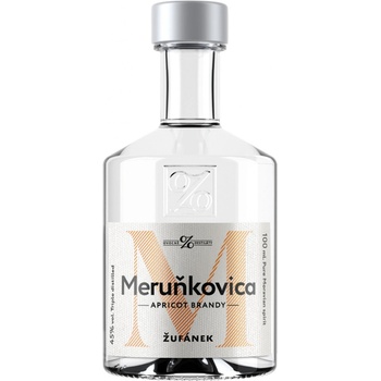 Žufánek Meruňkovica 45% 0,1 l (holá láhev)