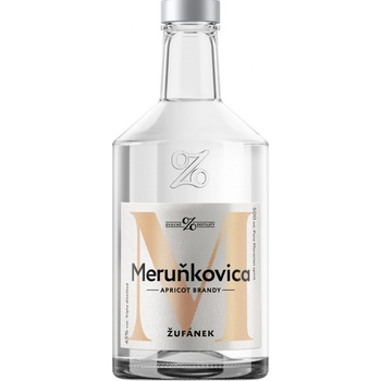 Žufánek Meruňkovica 45% 0,5 l (holá láhev)