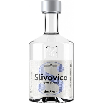 Žufánek Slivovice 50% 0,1 l (holá láhev)