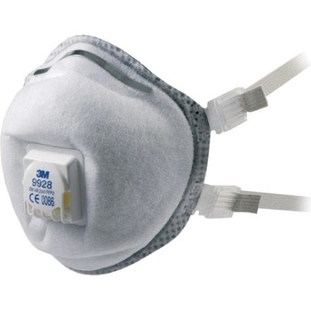 3M 9928 respirátor FFP2 s ochranou při svařování
