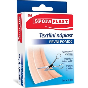 3M Spofaplast 164 Textilní elastic.náplast 1 m x 8 cm