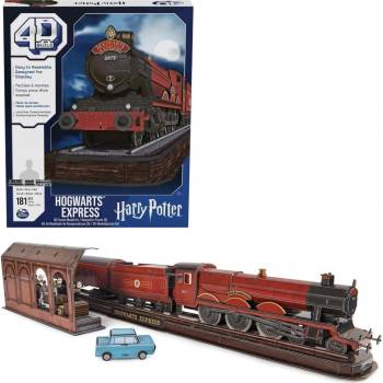 4D BUILD 3D Puzzle Harry Potter: Bradavický Expres 181 ks