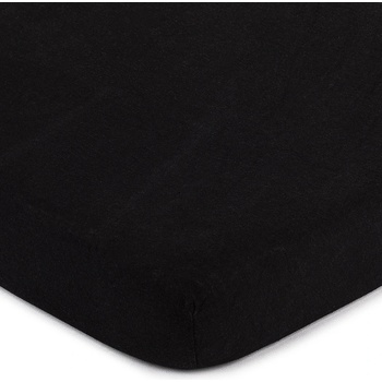 4Home jersey prostěradlo černé 200x220