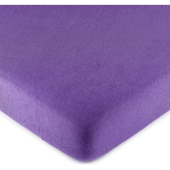 4Home jersey prostěradlo fialové 140x200
