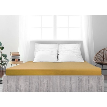 4Home jersey prostěradlo Ideál hořčicové 200x200