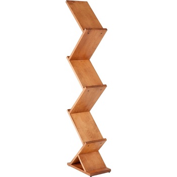 A-Z Reklama CZ Dřevěný Oboustranný stojan UZZWD005A4 na 5x A4 letáky Wood Zick-Zack