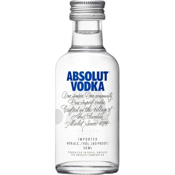 Absolut Mini 40% 0,05 l (holá láhev )