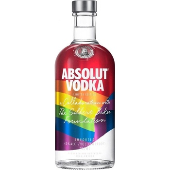Absolut Rainbow 40% 1 l (holá láhev)