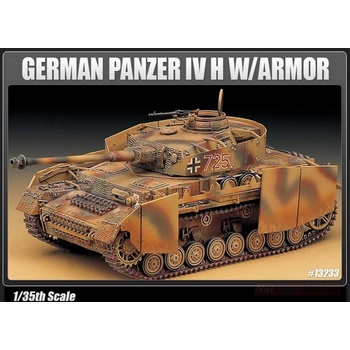Academy Model Kit tank 13233 GERMAN PANZER IV H W/ARMOR 1:35