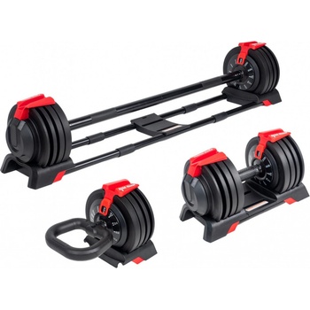 Acra Sada nastavitelných činek 24 kg, 3v1