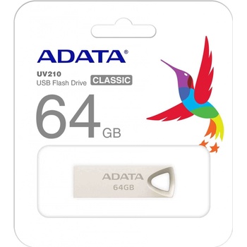 ADATA DashDrive UV210 64GB AUV210-64G-RGD