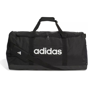 adidas Linear Duffel L BLACK/BLACK/WHITE černá 65 L