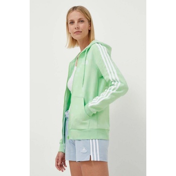 adidas mikina dámská s kapucí s aplikací IR6077 zelená