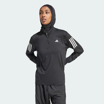adidas OWN THE RUN HALF-ZIP dámská běžecká bunda černá