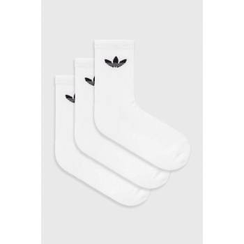 adidas ponožky Originals 3-pack bílá