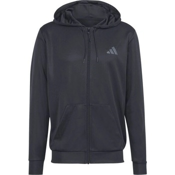 adidas TRAIN ESSENTIALS mikina černá