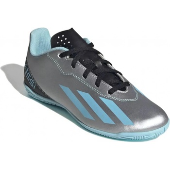 adidas X Crazyfast Messi.4 IN JR IE4070 stříbrné
