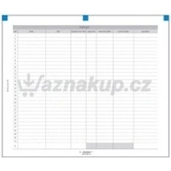 ADK náplň do diáře A6 kniha jízd formulář