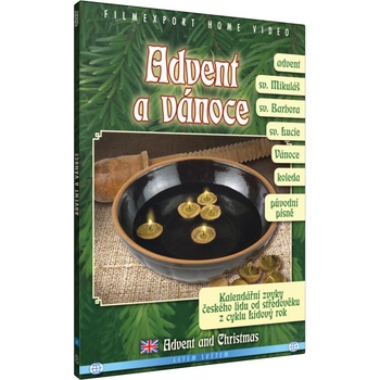 Advent a vánoce digipack DVD