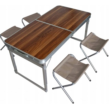 Aga Kempingový skládací set MR4100 Hnědý