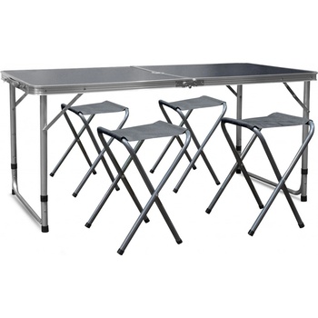 Aga Kempingový skládací set MR4100 Šedý