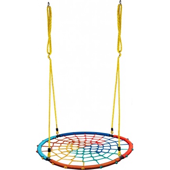 Aga Závěsný houpací kruh 120 cm Čtyřbarevný