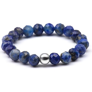 Agato Korálkový prsten s lazuritem POL R02