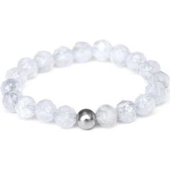 Agato prsten s chalcedonem POL R17