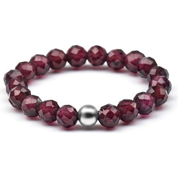 Agato prsten s granátem POL R11