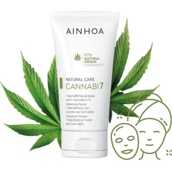 Ainhoa Cannabi7 Mask pleťová maska s konopným olejem 50 ml