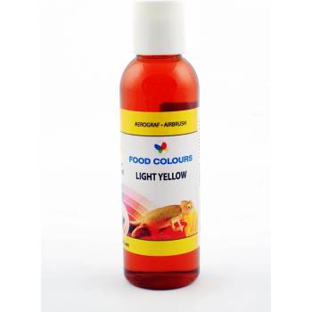 Airbrush barva tekutá Food Colours Light Yellow 135 ml