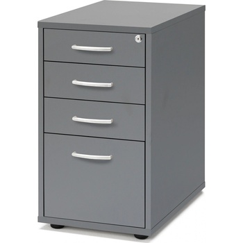 AJ Produkty Flexus 4 zásuvky 720x400x600 mm šedý