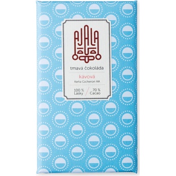 Ajala 70% hořká čokoláda Káva 45 g