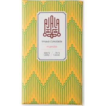 Ajala hořká čokoláda 70% Mandle 45 g