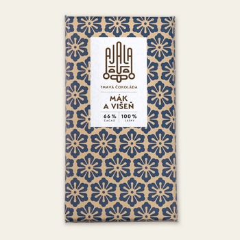 Ajala hořká čokoláda mák/višeň 66% 45 g