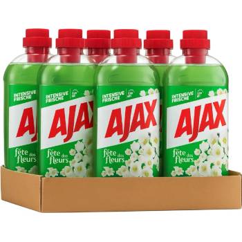 Ajax ULTRA 7 čistič na podlahy s vůní jarních květin 6 x 1 l
