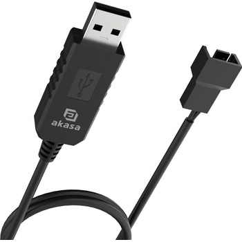 Akasa AK-CBFA10-60BK USB to 3-Pin & 4-Pin