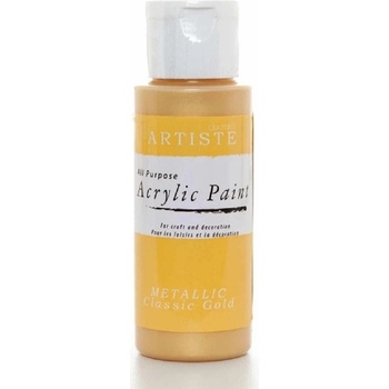 Akrylová barva DOA 763103 59 ml Metallic Classic Gold