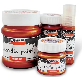 Akrylová barva metalická 50 ml