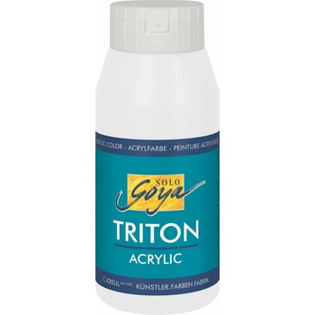 Akrylová barva Solo Goya TRITON 750 ml Mixing White