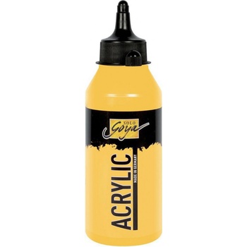 Akrylová barva umělecká SOLO GOYA 250 ml v tubě kadmium žlutá