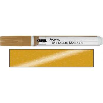 Akrylový marker metalický KREUL medium zlatý